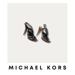 Michael Kors Braided Strap Sandals